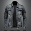 Albert I Klassische Jeansjacke