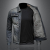 Albert I Klassische Jeansjacke
