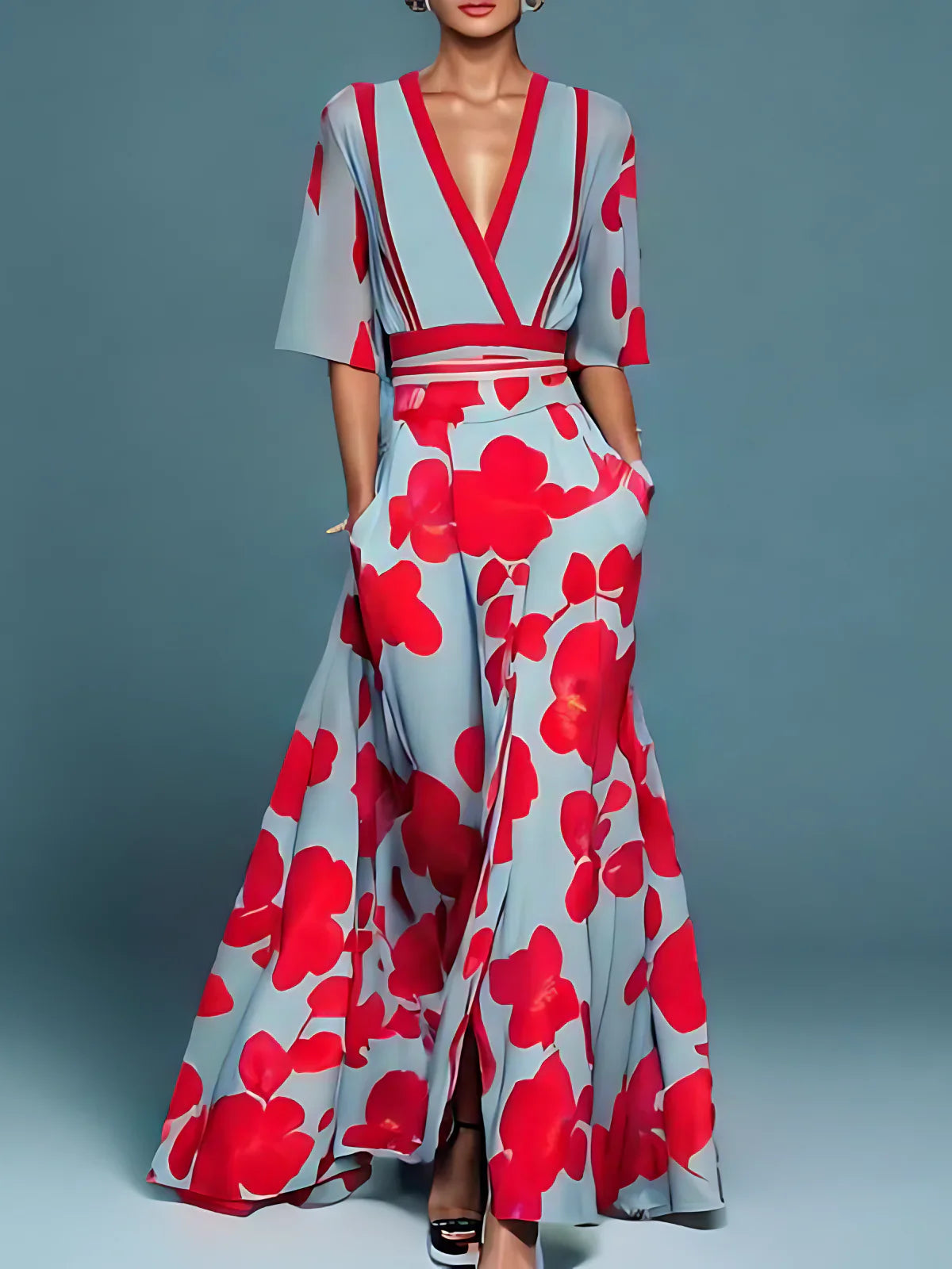 Elise I Elegantes Blumenkleid