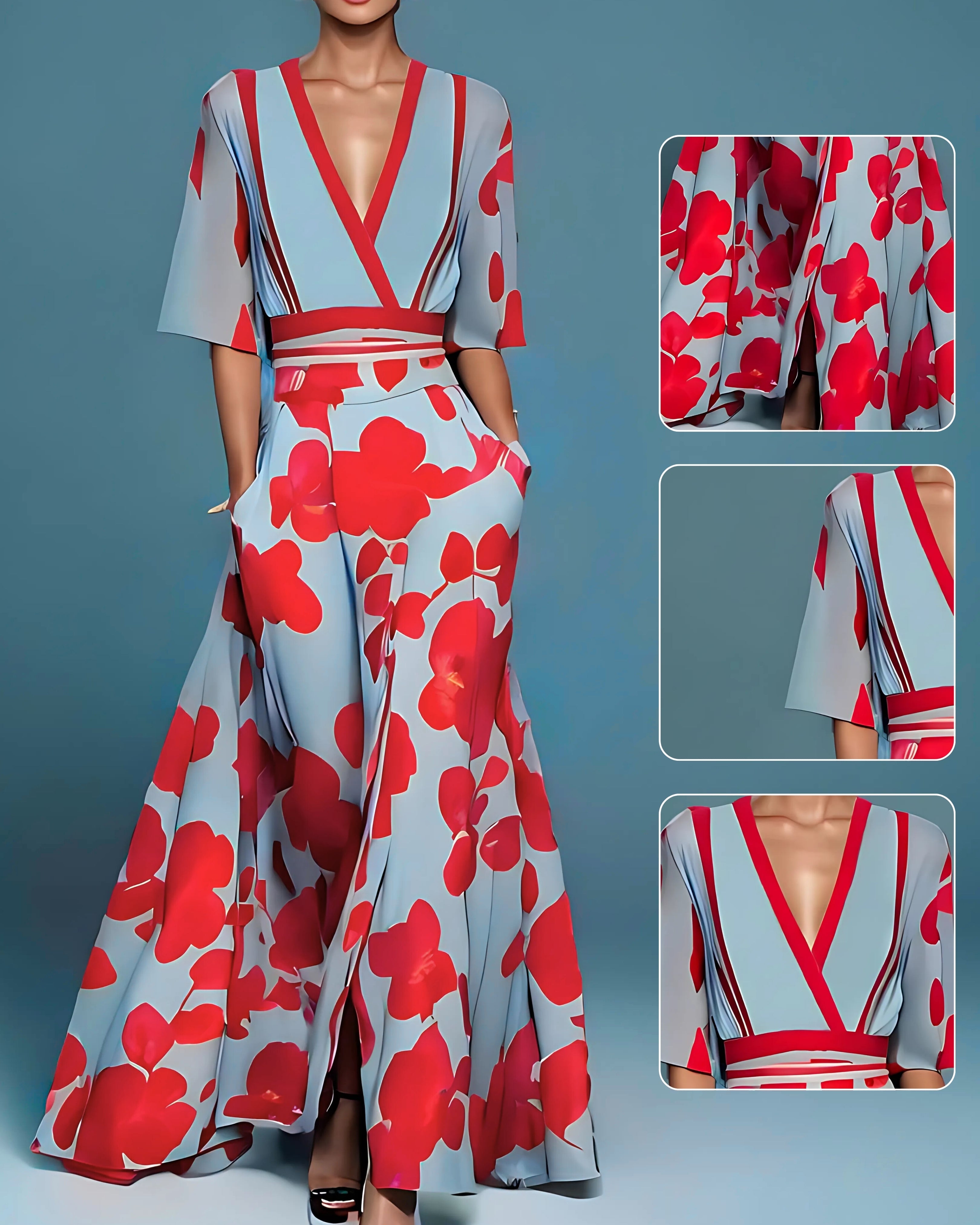 Elise I Elegantes Blumenkleid