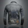 Albert I Klassische Jeansjacke