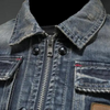 Albert I Klassische Jeansjacke