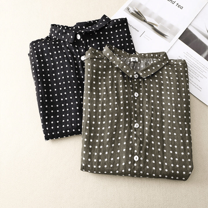Irena™ Leinenbluse (50% RABATT)