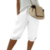 American Vintage I Damen Shorts aus Baumwolle und Leinen