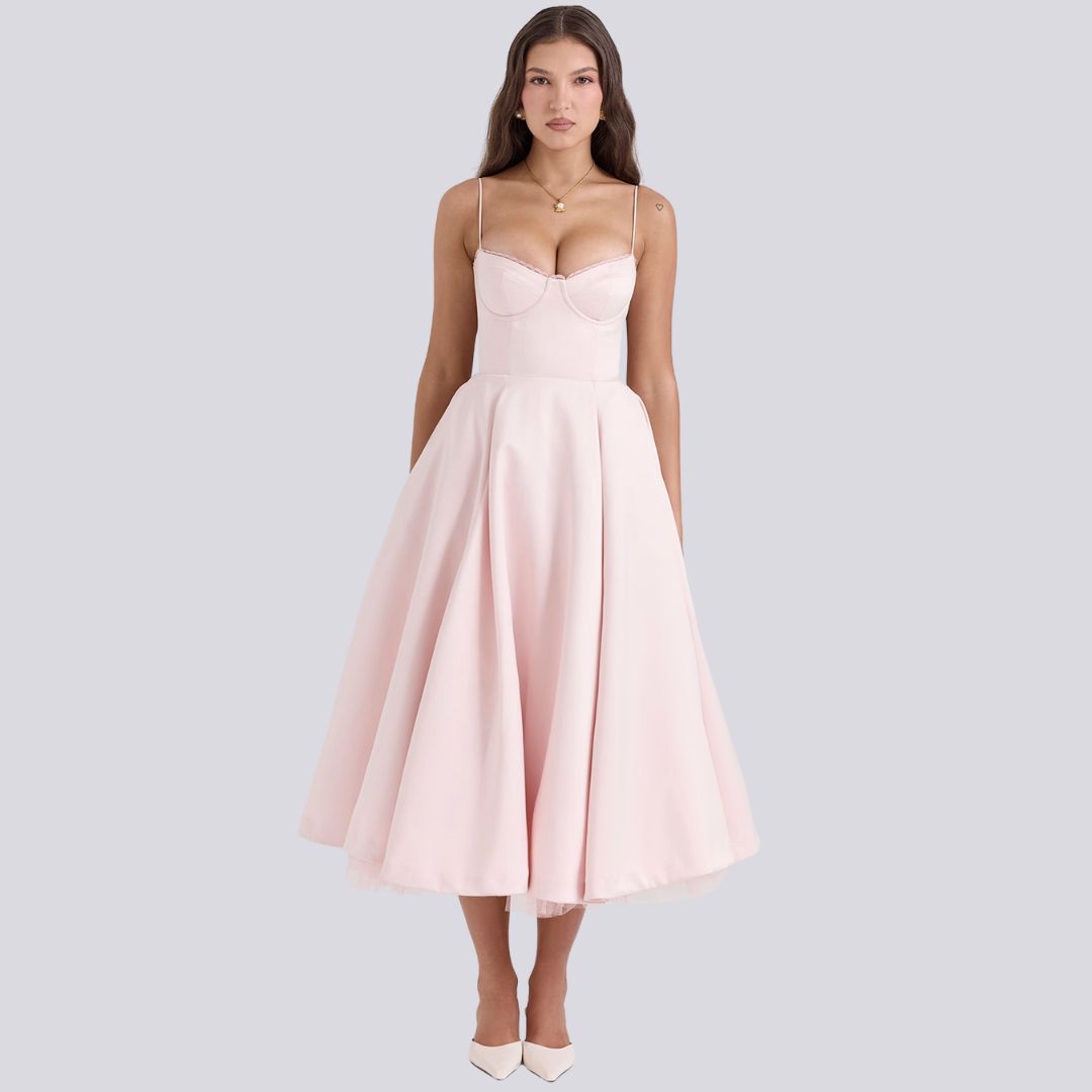 Kira I Elegantes langes Kleid