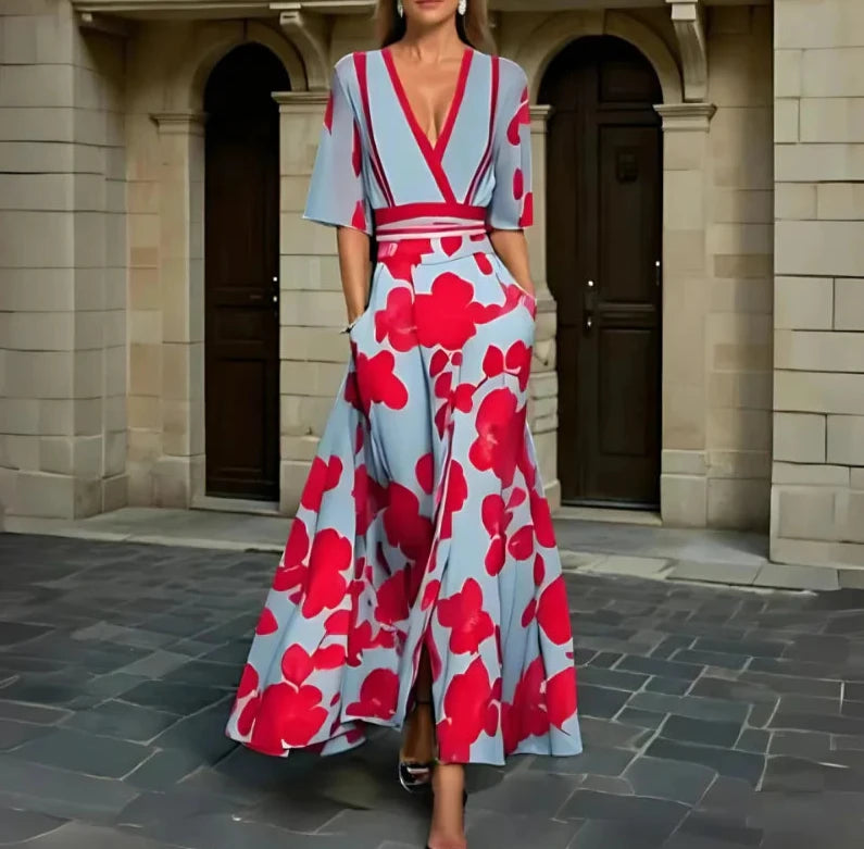 Elise I Elegantes Blumenkleid