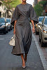 Juliette I Elegantes Kleid mit Gürtel