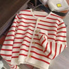 Lucy I Strickjacke mit Streifen