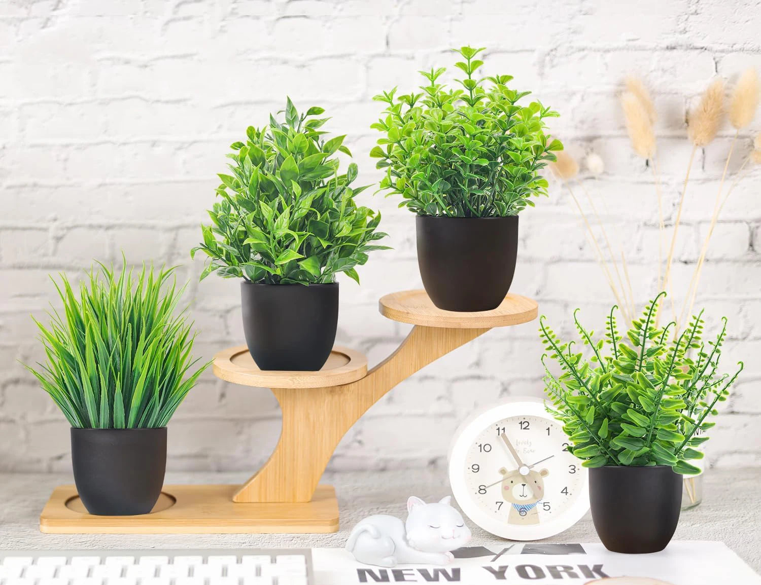 Plants I 4 Kunstpflanzen im Topf