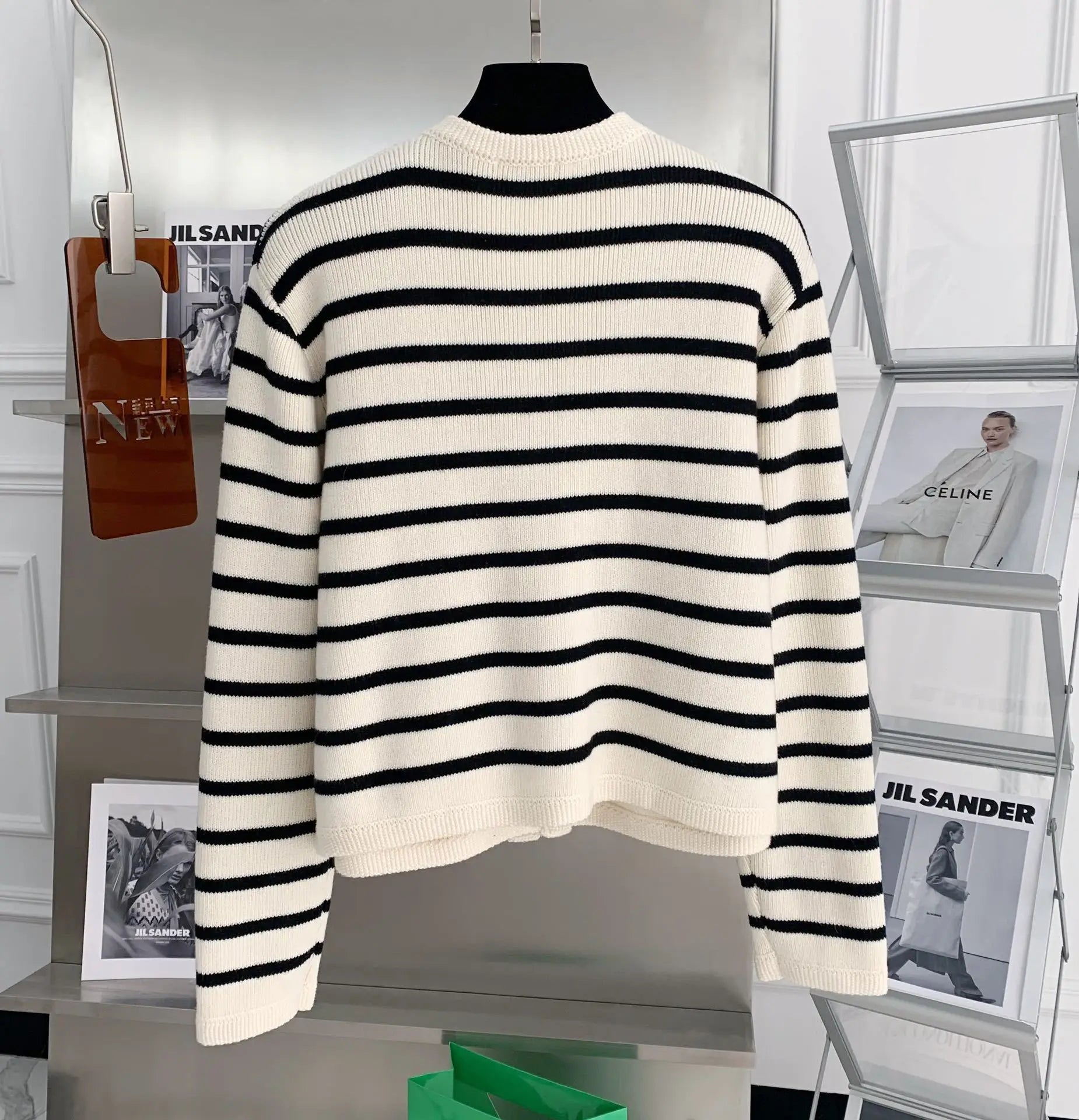 Lucy I Strickjacke mit Streifen